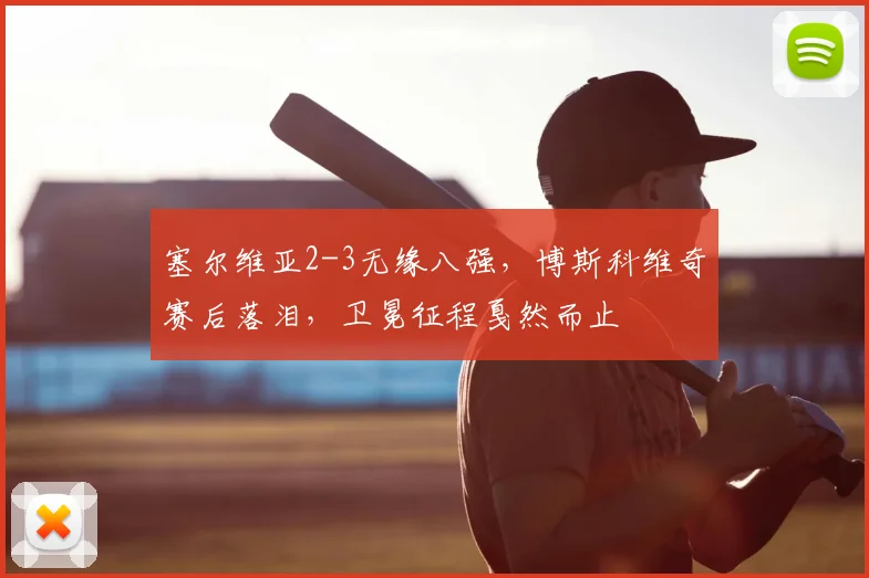 塞尔维亚2-3无缘八强，博斯科维奇赛后落泪，卫冕征程戛然而止